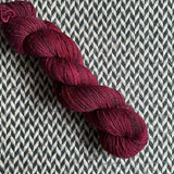 PINOT NOIR -- Tribeca sparkle DK yarn -- ready to ship