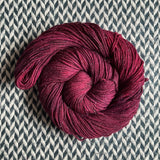 PINOT NOIR -- Tribeca sparkle DK yarn -- ready to ship