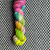 ANDROIDS DREAM -- Wave Hill zebra fingering yarn -- ready to ship