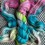 FISHBOWL PALACE -- Wave Hill zebra fingering yarn -- ready to ship