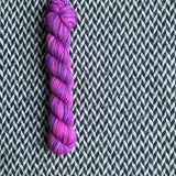 CREATURE FROM THE GRAPE LAGOON -- Half-Skein -- Times Square sock yarn -- ready to ship