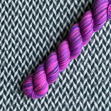 CREATURE FROM THE GRAPE LAGOON -- Half-Skein -- Times Square sock yarn -- ready to ship