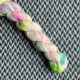 HOP SCOTCH -- Half-Skein -- Times Square sock yarn -- ready to ship