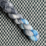 SHADOWBOXER BABY -- Half-Skein -- Broadway sparkle sock yarn -- ready to ship