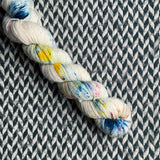 THRILL OF SIGHT -- Half-Skein -- Broadway sparkle sock yarn -- ready to ship