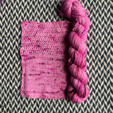 CHAMBORD TRIFLE -- Half-Skein -- Broadway sparkle sock yarn -- ready to ship