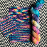 JELLYWISH -- Half-Skein -- Broadway sparkle sock yarn -- ready to ship
