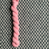 Pretty in Pink -- mini-skein -- Times Square sock yarn -- ready to ship