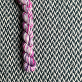 Empusa -- mini-skein -- Broadway sparkle sock yarn-- ready to ship