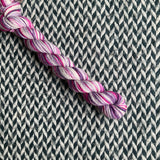 Empusa -- mini-skein -- Broadway sparkle sock yarn-- ready to ship
