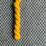 Gold Bracelets -- mini-skein -- Times Square sock yarn-- ready to ship