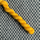 Gold Bracelets -- mini-skein -- Times Square sock yarn-- ready to ship