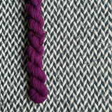 Sour Grapes -- mini-skein -- Times Square sock yarn-- ready to ship