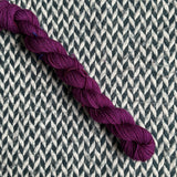 Sour Grapes -- mini-skein -- Times Square sock yarn-- ready to ship