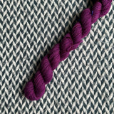 Sour Grapes -- mini-skein -- Times Square sock yarn-- ready to ship