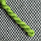 Grass -- mini-skein -- Times Square sock yarn-- ready to ship