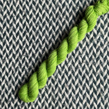 Grass -- mini-skein -- Times Square sock yarn-- ready to ship
