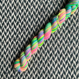 Coriolis -- mini-skein -- Times Square sock yarn -- ready to ship