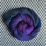 MOONLIT MERMAID -- Broadway sparkle sock yarn -- ready to ship