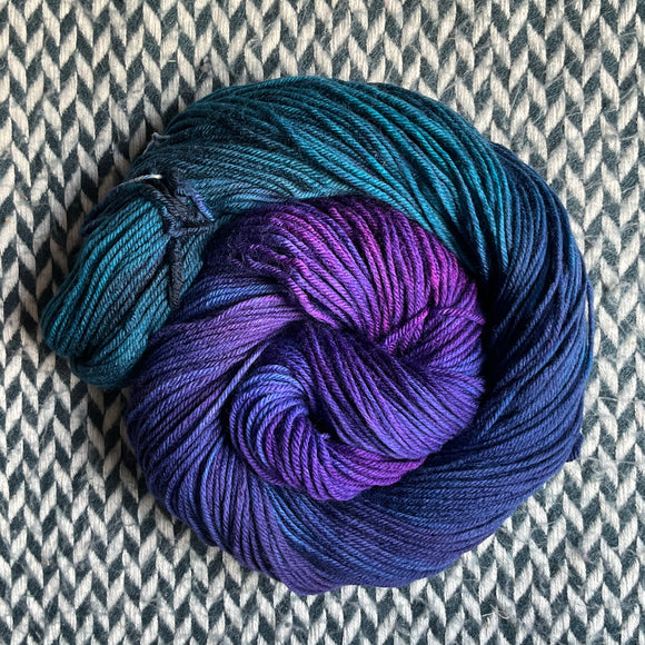 MOONLIT MERMAID -- dyed to order yarn -- choose your yarn base