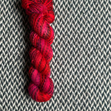 BROMELIAD -- Wave Hill zebra fingering yarn -- ready to ship