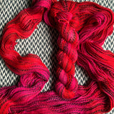 BROMELIAD -- Wave Hill zebra fingering yarn -- ready to ship