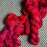 BROMELIAD -- Wave Hill zebra fingering yarn -- ready to ship