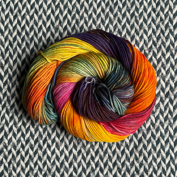 COMMUNITY GARDEN -- dyed to order yarn -- choose your yarn base