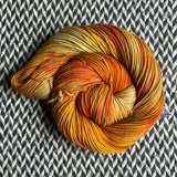 SQUASH BLOSSOM -- dyed to order -- choose your yarn base