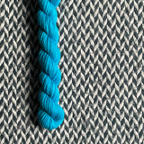 Sea Below -- mini-skein -- Times Square sock yarn -- ready to ship