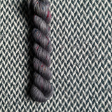 BEJEWELED SLATE -- Half-Skein -- Greenwich Village DK yarn --ready to ship