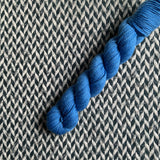 BLUE OF MY OBLIVION -- Half-Skein -- Kew Gardens DK yarn --ready to ship