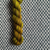 CAMO -- Half-Skein -- Greenwich Village DK yarn --ready to ship