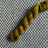 CAMO -- Half-Skein -- Greenwich Village DK yarn --ready to ship