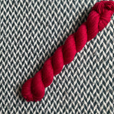 HEART ON FIRE -- Half-Skein -- Kew Gardens DK yarn --ready to ship
