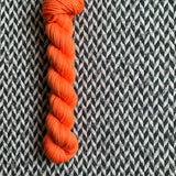 KUMQUAT -- Half-Skein -- Greenwich Village DK yarn --ready to ship
