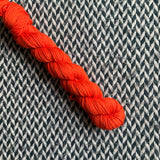 PUMPKIN -- Half-Skein -- Kew Gardens DK yarn --ready to ship