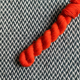 PUMPKIN -- Half-Skein -- Kew Gardens DK yarn --ready to ship