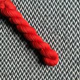 TOMATO -- Half-Skein -- Kew Gardens DK yarn --ready to ship