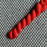 TOMATO -- Half-Skein -- Kew Gardens DK yarn --ready to ship