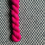 VIVA MAGENTA -- Half-Skein -- Kew Gardens DK yarn --ready to ship