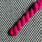 VIVA MAGENTA -- Half-Skein -- Kew Gardens DK yarn --ready to ship