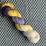 WAKES OF LIGHT -- Harlem sock Full Skein -- ready to ship yarn