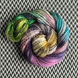 CYCLONES OF COLOR -- Wave Hill Full Skein -- ready to ship yarn