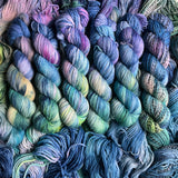 WATER LILIES -- dyed to order yarn -- choose your yarn base