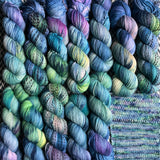 WATER LILIES -- dyed to order yarn -- choose your yarn base