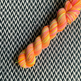 SCUBA DANCER -- Half-Skein -- Broadway sparkle sock yarn -- ready to ship