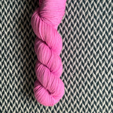 PINK RANGER -- dyed to order -- choose your yarn base