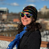 *Solar Event DK Hat Knitting Pattern -- digital download (DK weight)