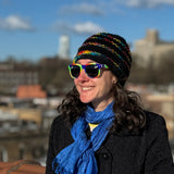 *Solar Event DK Hat Knitting Pattern -- digital download (DK weight)